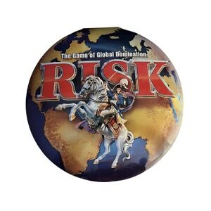 Risk Board Game 2003 Collectors Edition Metal Tin (Dented) Toys R Us Exclusive